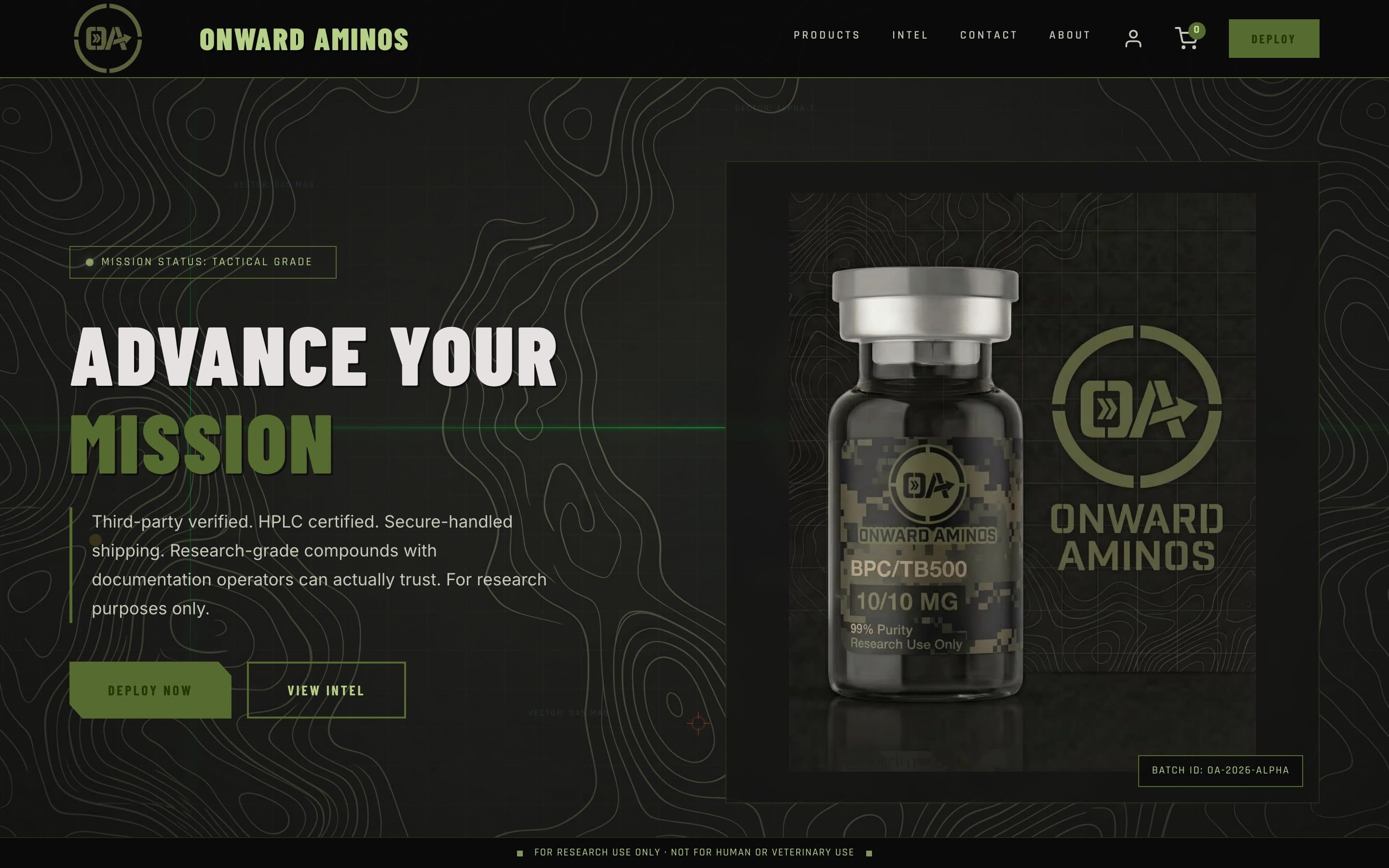 Onward Aminos preview